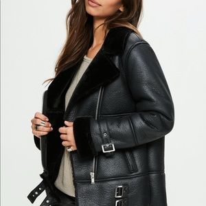 Misguided aviator jacket, brand new with tags